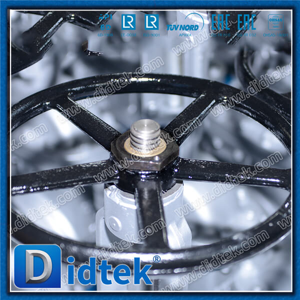Didtek Cast Steel 4'' 150LB WCB Hand Wheel Flange Gate Valve