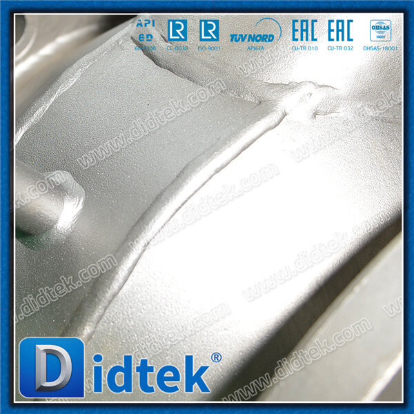 Didtek 6'' CF8 Heat Jacket Gate Valve With Blow Down And Drain
