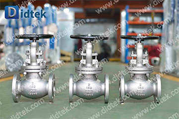 B-16 DIDTEKCSGV Cast Steel Globe Valve-Chemical CK20 2 150LB Bolted Bonnet Globe Valve