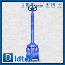 Didtek Low Escape Extension Bonnet Bellow Sealed Gate Valve
